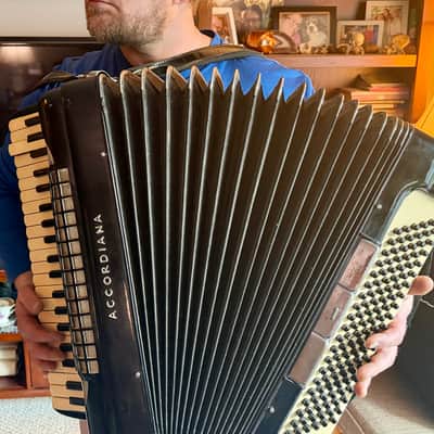 Vintage Excelsior Accordiana Professional Model 911 Piano Accordion w/ Original Case image 5