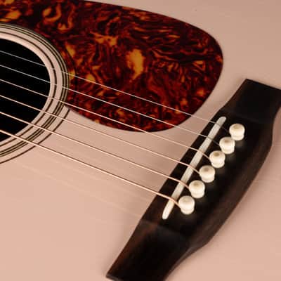 Atkin OO37 Custom - Baked Sitka Spruce & Indian Rosewood - Powder Pink image 17