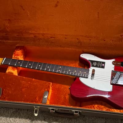Fender American Vintage II '63 Telecaster 2022 - Present - Crimson Red Transparent image 6