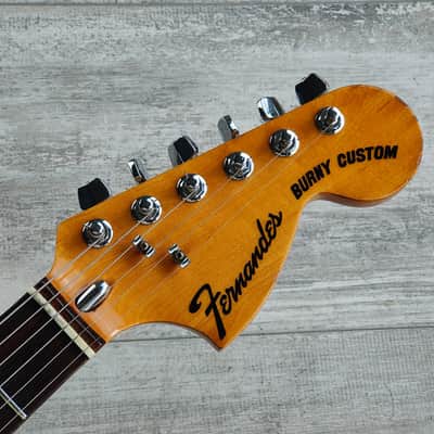 1976 Fernandes Burny Custom FST Series Stratocaster (Sunburst) imagen 2