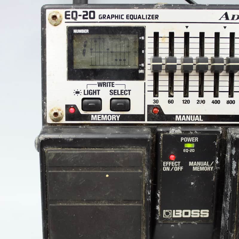 Boss EQ-20 Graphic Equalizer Advanced EQ Effect Pedal | Reverb