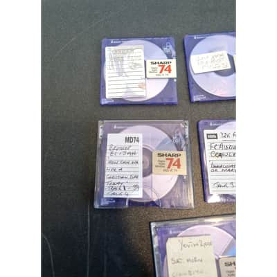 Sharp MD-R74 - Violet X 5 – MiniDisc - Good image 5