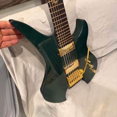 Schecter Synyster Gates Custom-7 TR 2024 - Present - Oak Green Metallic image 5