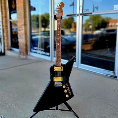 The Effender - 1984 Cort Effector Explorer with Fender Roasted Neck image 1