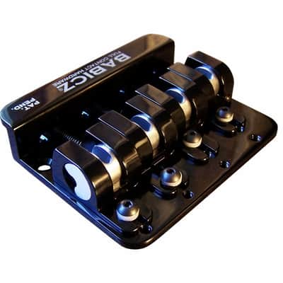 Babicz Full Contact Hardware - FCH-4BBK - 4 string black bridge image 2