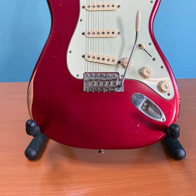 Fender Fender Road Worn 60s Strat with American Vintage 59 Pickups 2022 - Faded Candy Apple Red image 3