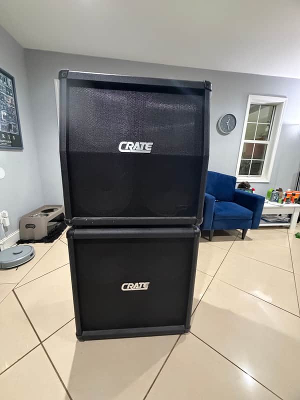 Crate GX412XS 2004 - Black tolex covering image 1