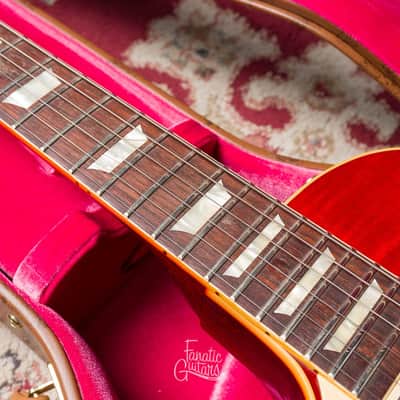 Gibson Les Paul Standard 58' Reissue Left-Handed - Washed Cherry Sunburst VOS #871490 Second Hand image 11