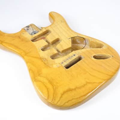 1972 Vintage Fender Stratocaster Ash BODY Natural ~ORIGINAL~ 1970s Strat image 5