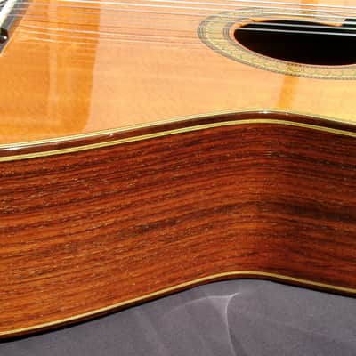 1981 K Yairi Classical Guitar Y505P Supervised by Saburo Nogami  - Natural+Deluxe Takabe Hard Case image 16