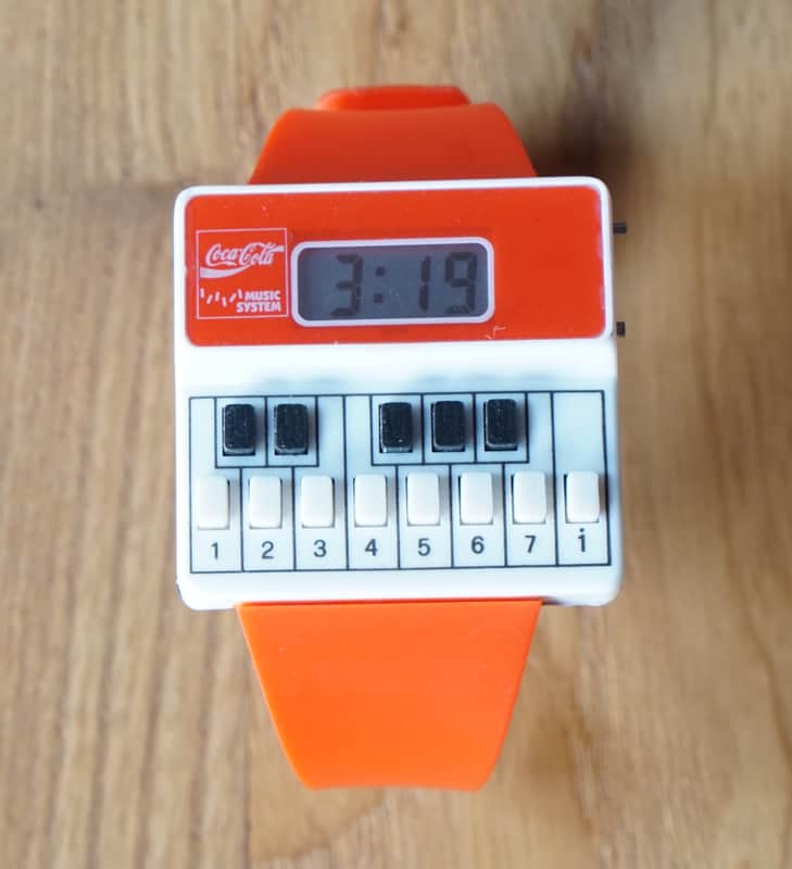 Coca Cola Synth Watch 1980s image 1
