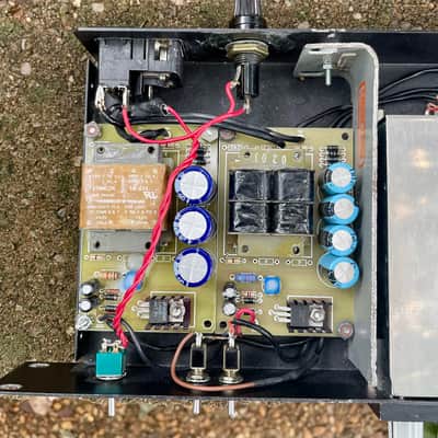 Pair of Neumann V476B Microphone Preamplifiers with Power Supply mounted in rack image 6