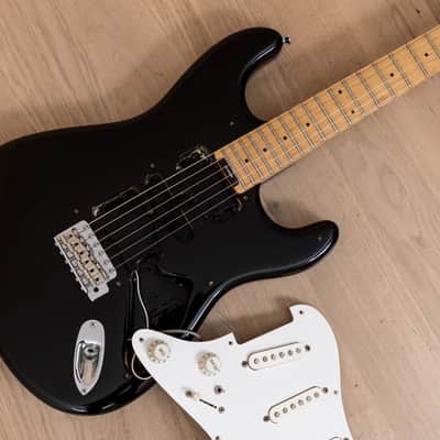 1990s Levinson Blade Texas Standard Vintage S-Style Electric Guitar Black, Japan image 16