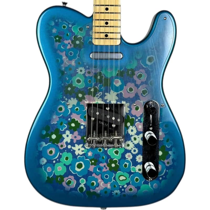 Tokai Breezysound TE150 Telecaster 2015 - Blue Flower | Reverb