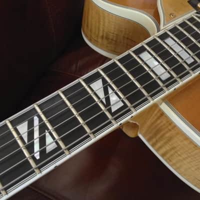 1999 Heritage Super Eagle Archtop Guitar - Antique Natural image 4