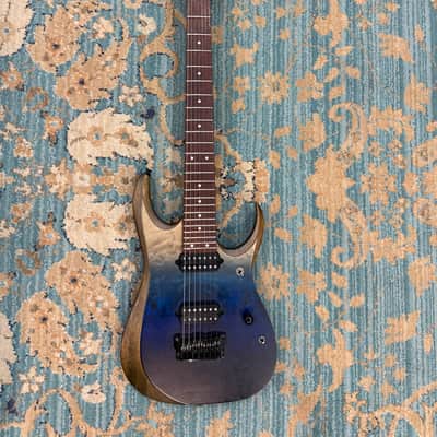 Ibanez RGD7521PB-DSF Standard 2021 - Present - Deep Seafloor Fade Flat image 12
