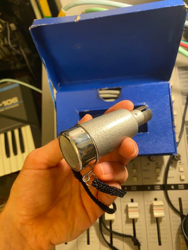 Vintage Grampian (1960-ish) DP6 (M) 600Ω Dynamic Microphone with Cable & Box image 1