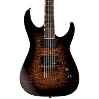 ESP LTD JM-II Black Shadow Burst image 5