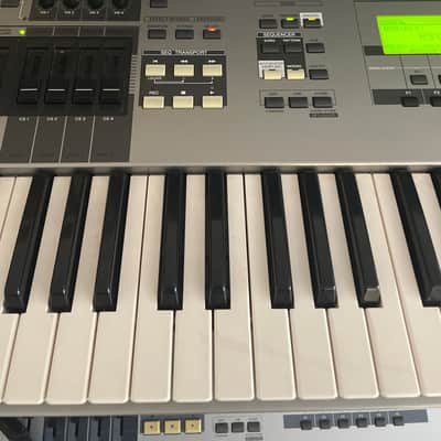 Yamaha Motif 6 Production Synthesizer 2000s - Gray image 4