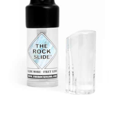 The Rock Slide Extra Large Moulded Clear Glass Guitar Slide, 23.5 x 66mm GRS-XLC image 2