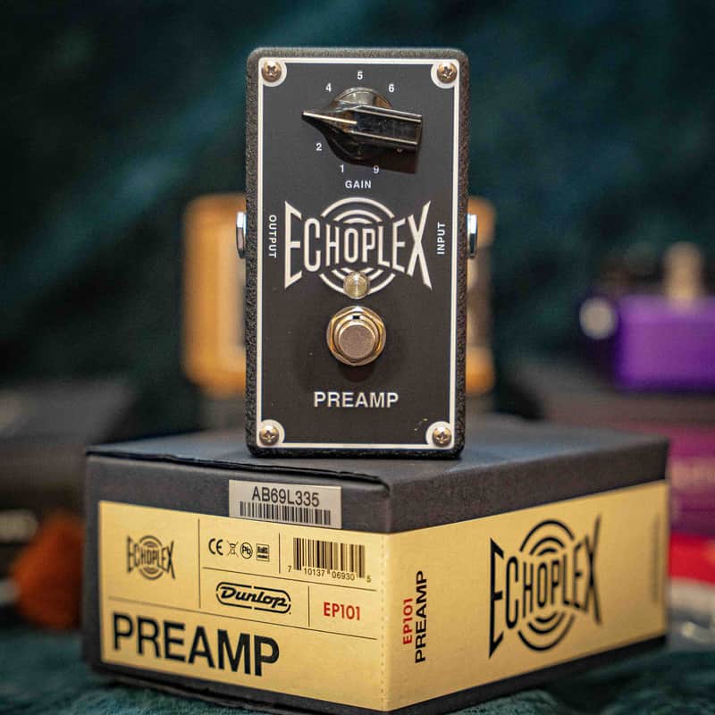 Dunlop EP101 Echoplex Preamp 2014 - Present - Black image 1