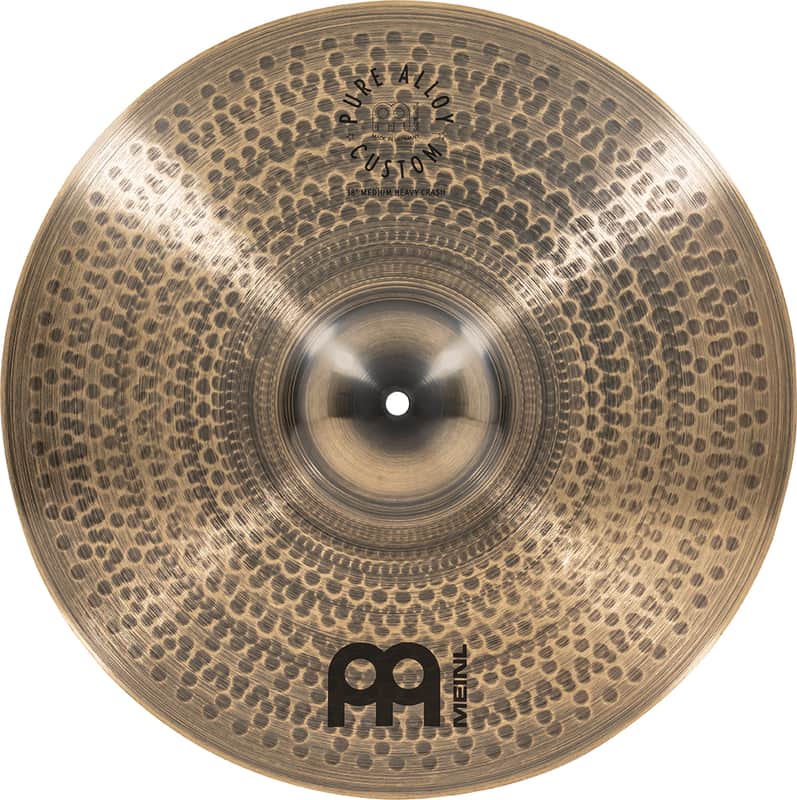 Meinl 18" Pure Alloy Custom Medium Heavy Crash Cymbal image 1