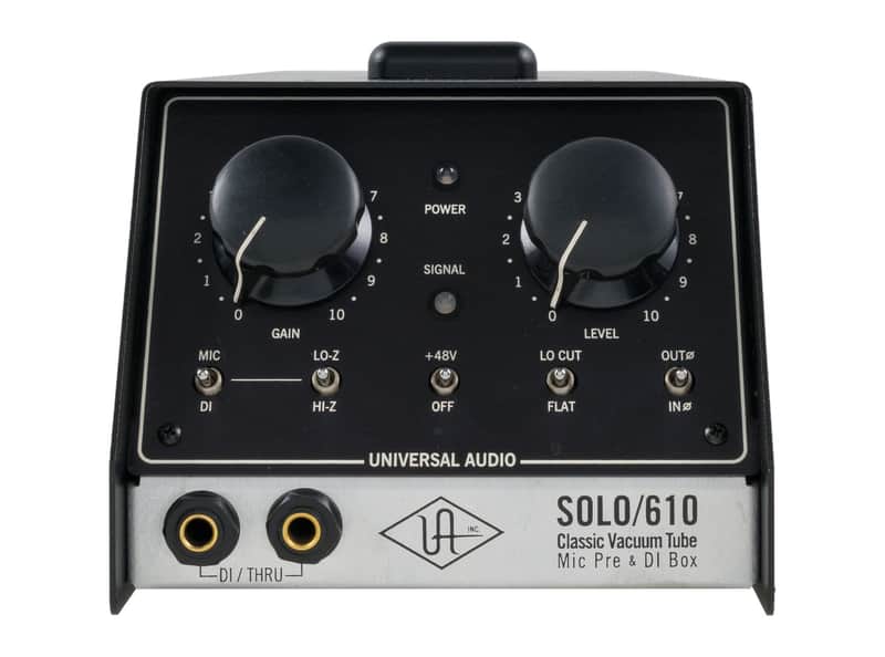 Universal Audio Solo / 610 Classic Tube Microphone Preamp / DI Box [USED] image 1