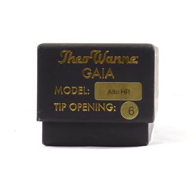 Theo Wanne GAIA 4 HR 6 Alto Saxophone Mouthpiece OPEN BOX image 11