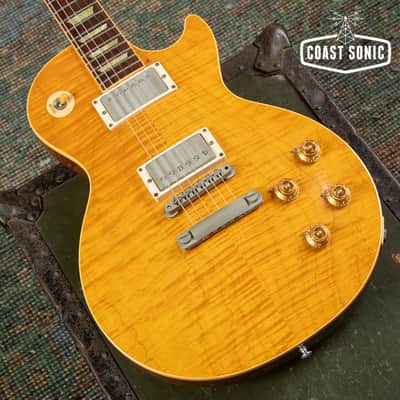 1997 Gibson Les Paul Classic Premium Plus Lemon Burst w/ case image 6