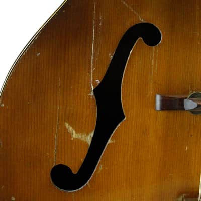 Harmony Patrician Arched Top Guitar c1950's Honey Shadeburst image 9