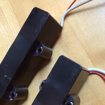 Vintage EMG Jazz Bass pickup set 1980s fender image 3
