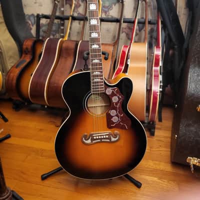 Epiphone J-200 Studio EC Acoustic Electric Guitar image 2