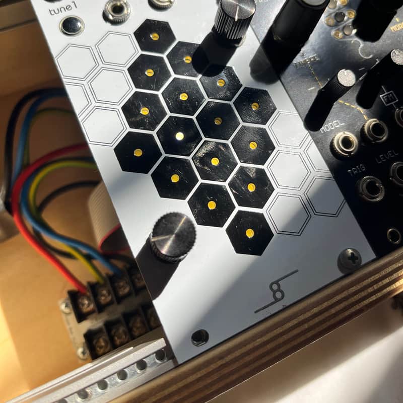 2022 – Present Cre8Audio Cellz Eurorack Synthesizer Module Silver