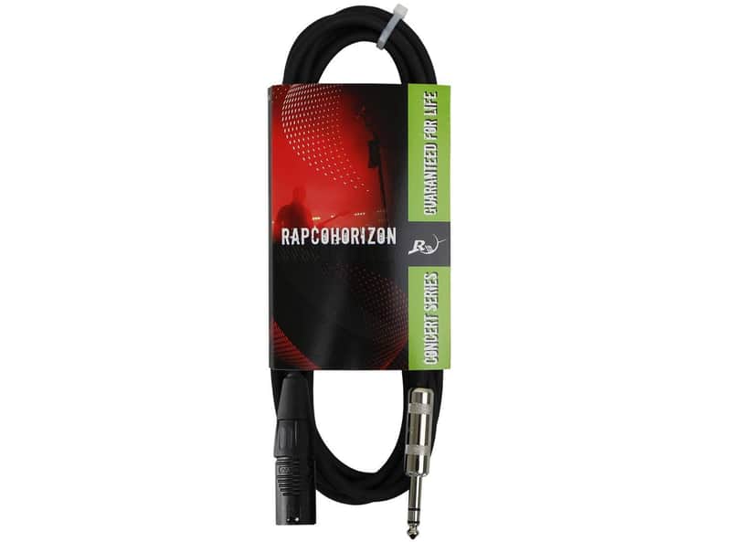 XLR Femla to 1/4" TRS Audio Cable 3 feet image 1