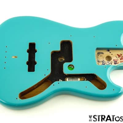 Fender Player II Mustang Bass PJ BODY Precision J Offset Aquatone Blue image 1