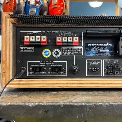 Marantz Model 2275 Stereophonic Receiver with repro wood case image 3