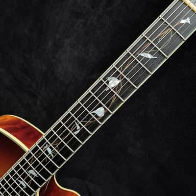 2003 Victor Baker Model 17 7-string electric archtop guitar w/OHSC image 13
