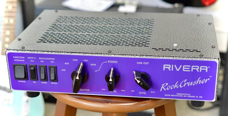 USED Rivera RockCrusher Recording Power Attenuator and Load Box with Vinyl Cover image 1