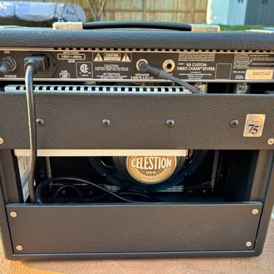 Fender '68 Custom Pro Vibro Champ Reverb 5-Watt 1x10" Guitar Combo 2021 - Present - Black image 4