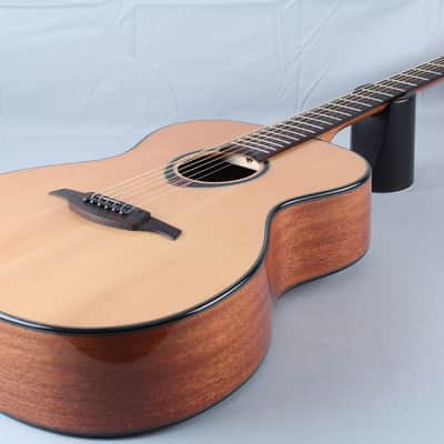 Lag Tramontane T66A Auditor Acoutic Guitar Natural image 5