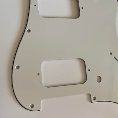 New 3 Ply White Fits Fender Double Fat HH Stratocaster Humbucker Guitar Pickguard image 4