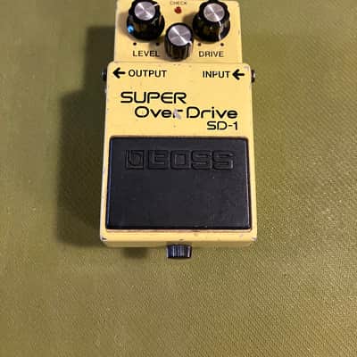 Boss SD-1 Super Overdrive 1981 - 1988 Made In Japan | Reverb