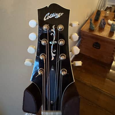 Collings MT2-0 Mandolin Cream Top 2021 - Two tone - cream top & cherry/mahogany stain image 4