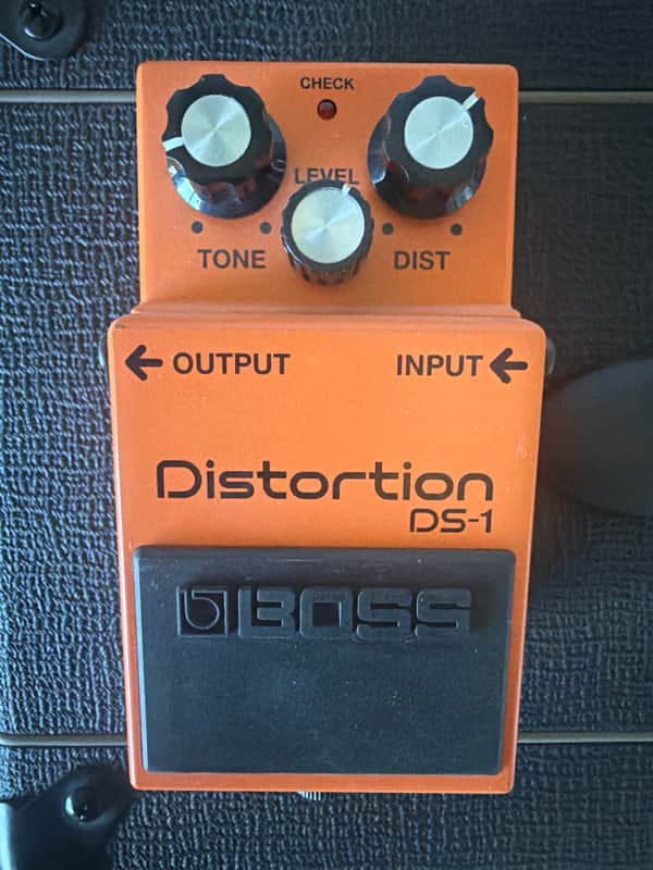 Boss DS-1 Distortion (Silver Label) 1994 - Present - Orange image 1