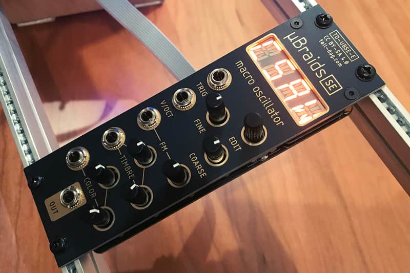Tall Dog µBraids SE (uBraids, microBraids) Eurorack [Rev F, Black] image 1