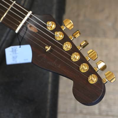 Unplayed! 2026 Fender Mod Shop Stratocaster w/ Rosewood Neck Electric Guitar Walnut w/ Gold + COA OHSC image 12