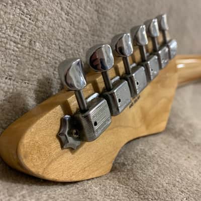 1983 USA Peavey Mystic Hardtail Electric Guitar Original Blade Pickups Bizarre Pointy image 14