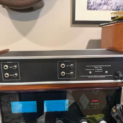 LT Sound PEQ 1980 - Black 4 band per channel Parametric Eq image 2