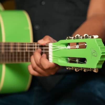 ORTEGA Gaucho Series 4/4 Konzertgitarre 6-String - Green Apple + Gigbag image 13
