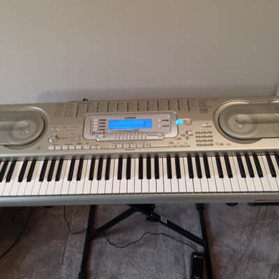 Casio WK 3800 keyboard with stand, power supply and sustain pedal image 2